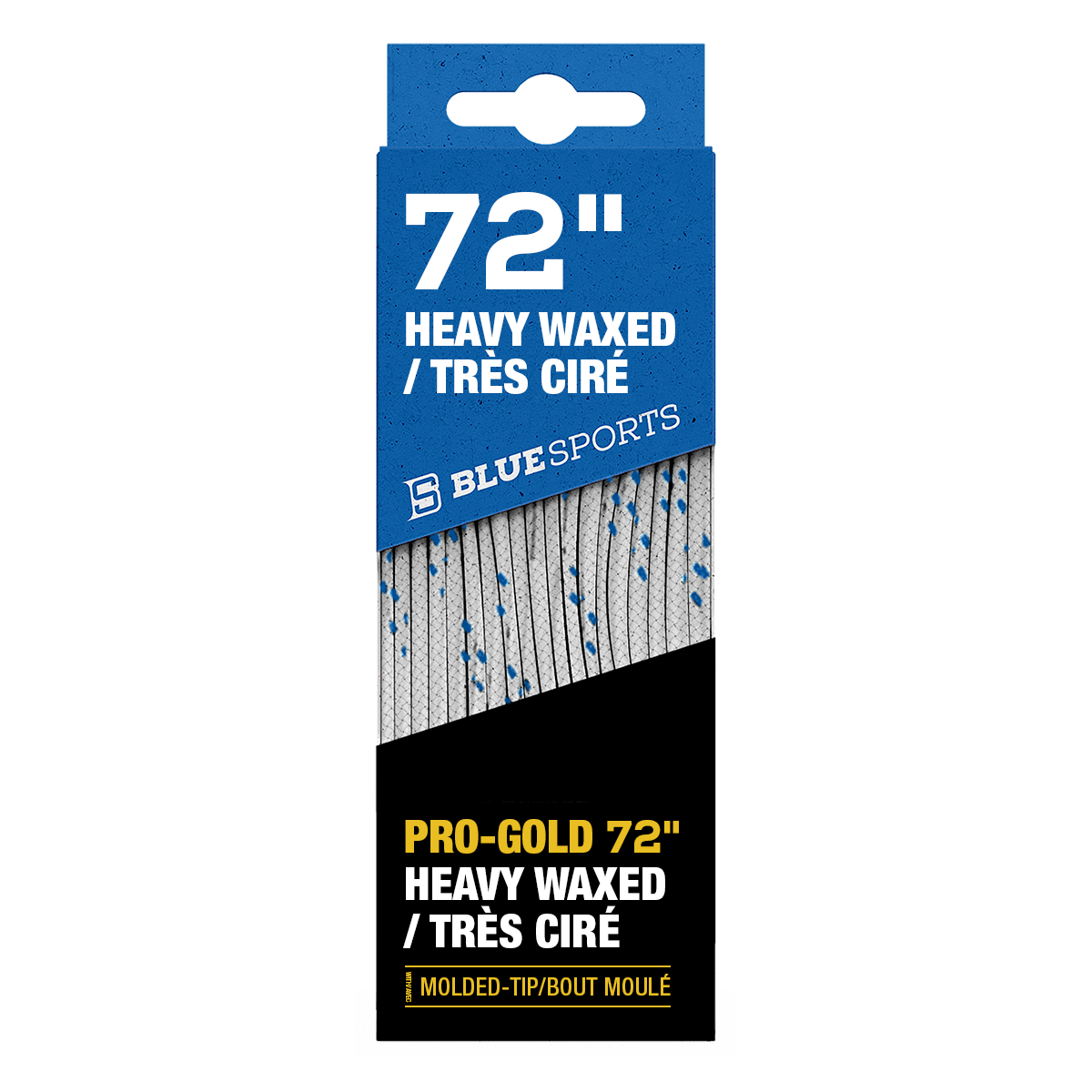 Lacets Hockey PRO GOLD Très Cirés