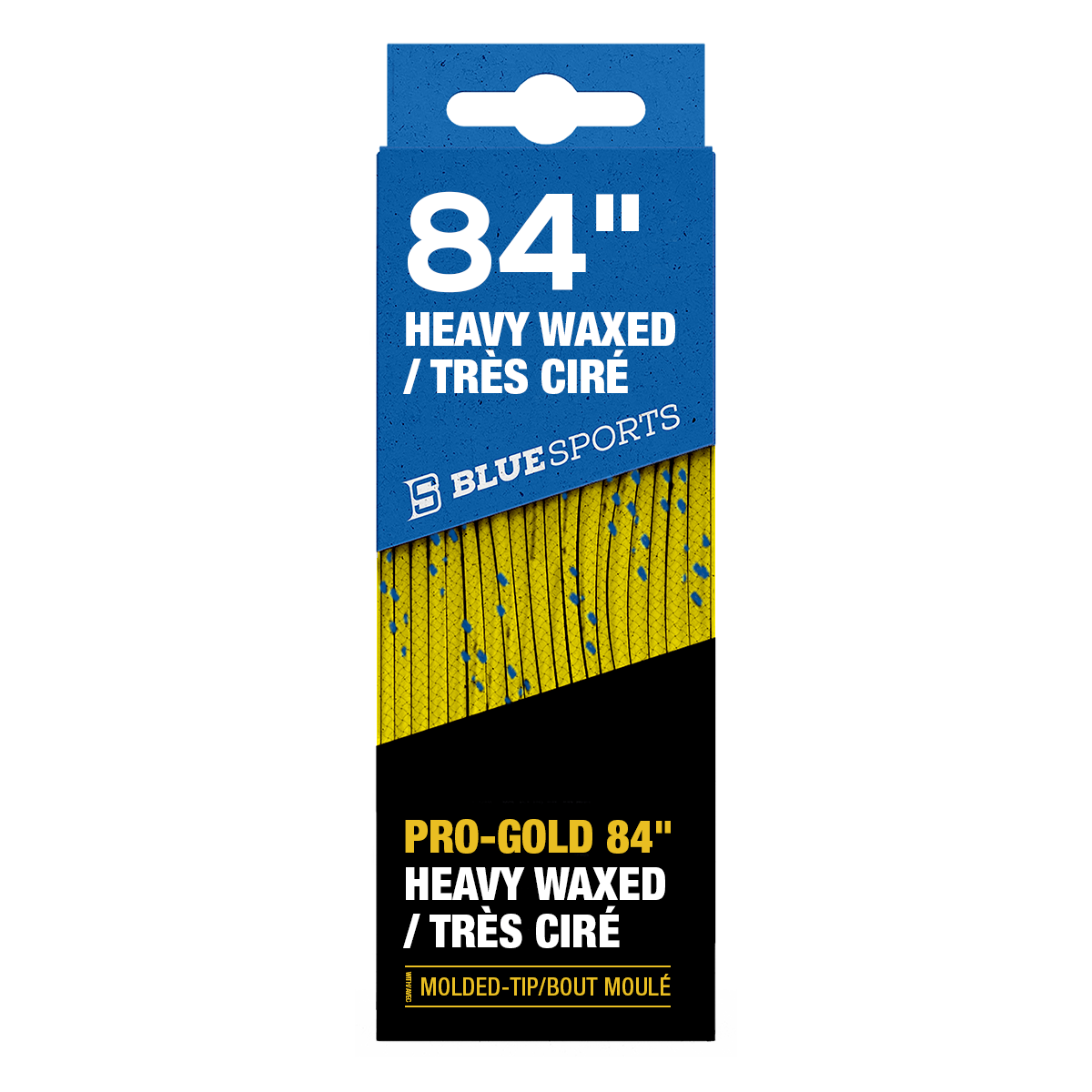 Lacets Hockey PRO GOLD Très Cirés