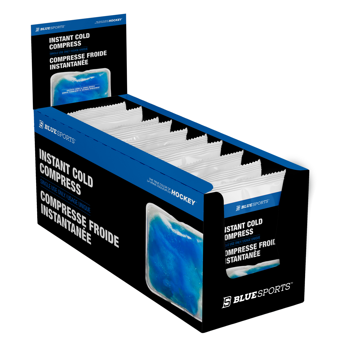 Compresses froides instantannées unitaire
