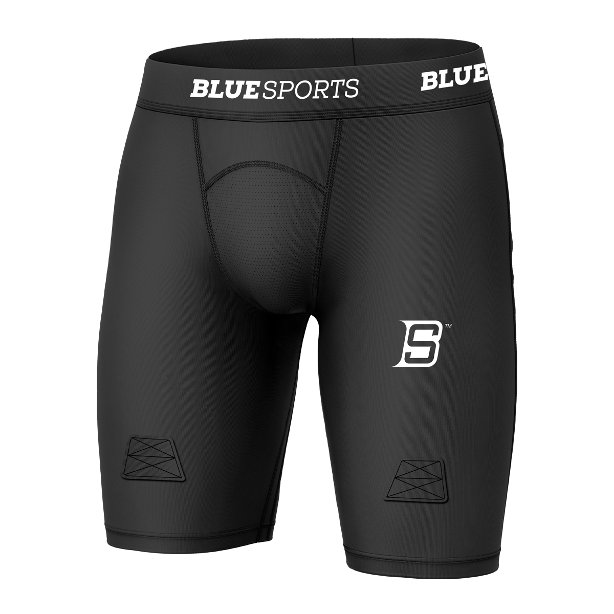 BlueSports Short ajusté avec coquille - Hockey Senior