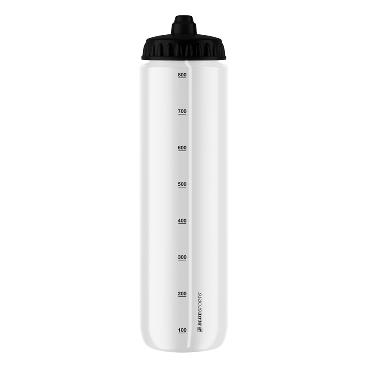 Bouteille Blanche avec Bouchon - 850ml - Blue Sports