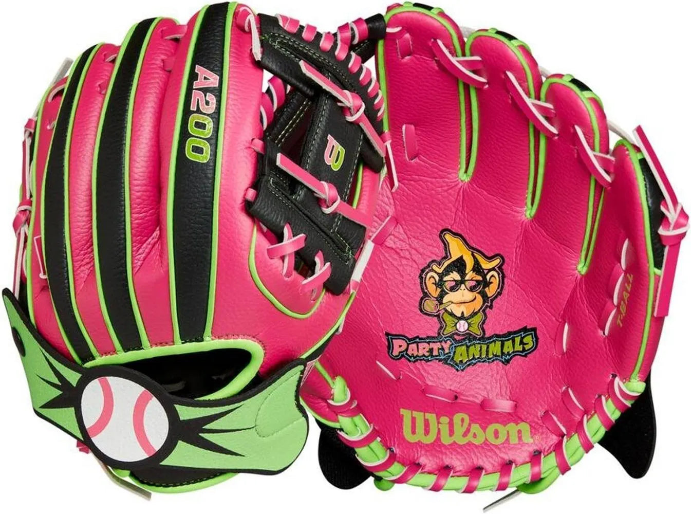 Wilson A200 PARTY ANIMALS EZ CATCH - GANT BASEBALL