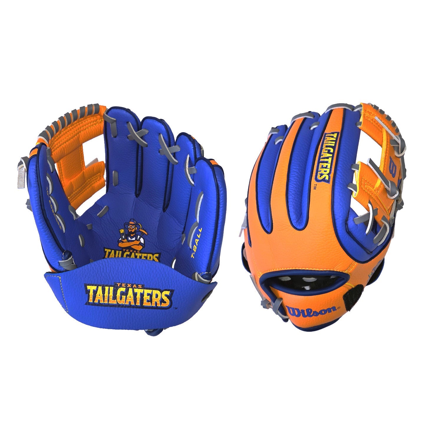 WILSON A200® EZ Catch™ TEXAS Tailgaters 10” T-Ball