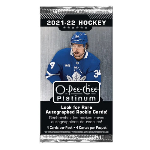 2021-22 Upper Deck O-Pee-Chee Platinum Hockey Blaster Box
