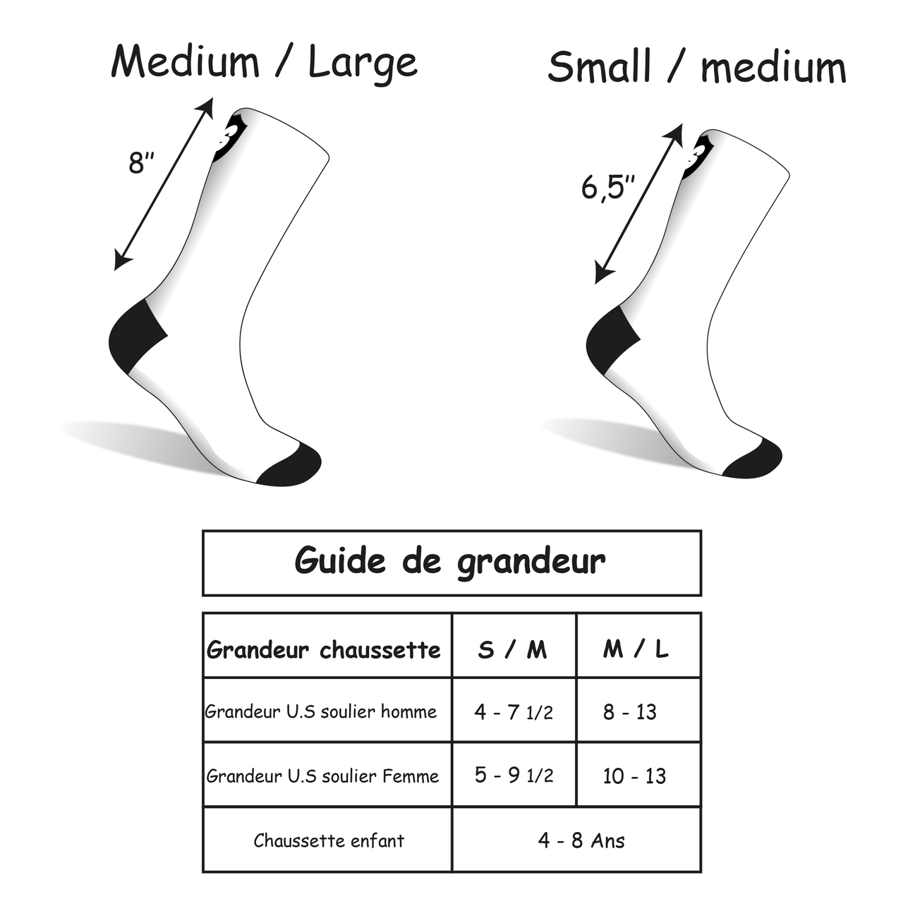 Sokette chaussette longue en bambou en paquet de 3 paires