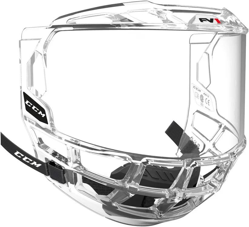 CCM FV1 - Visière complète Clear