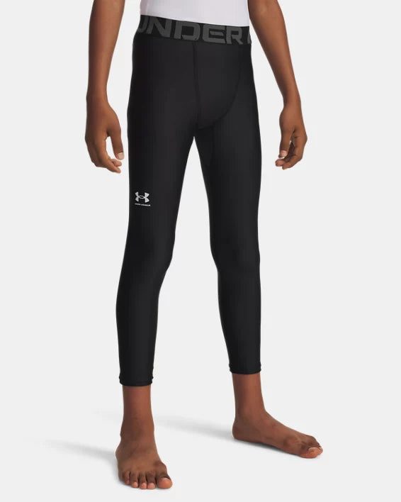 UA HeatGear Legging Garçon Couche de Base