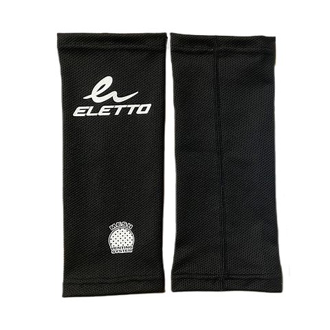 Eletto Manchons noir pour protège-tibia Junior