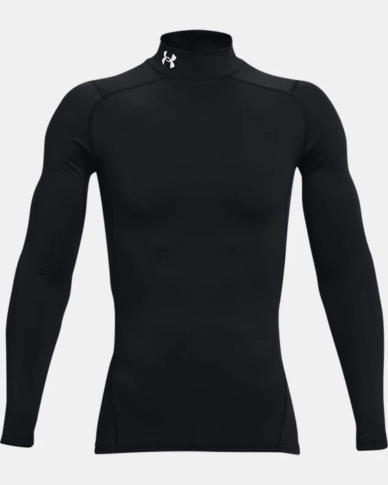 UA ColdGear Chandail de compression avec col montant - Adulte