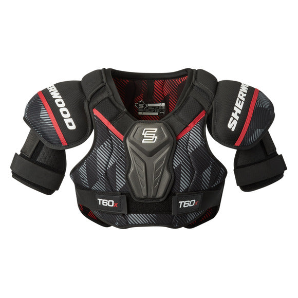 Sherwood T60X - Épaulettes de Hockey pour Senior
