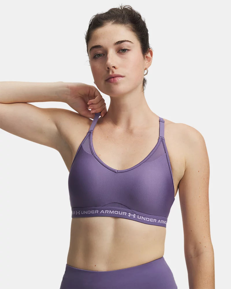 UA Brassière sport soutien léger à dos croisé