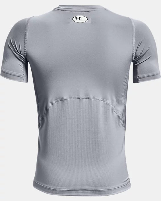 UA HeatGear Chandail Compression Manche Courte - Enfant