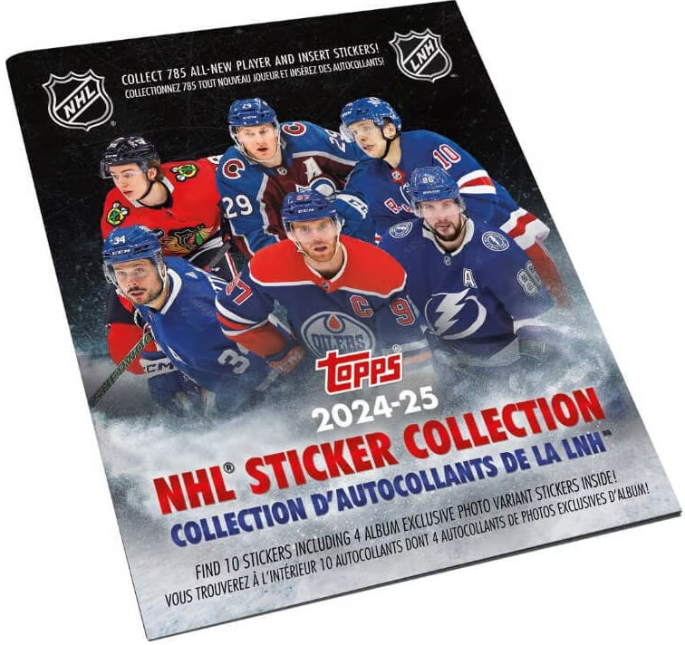 Album d'autocollants Topps NHL 2024-25