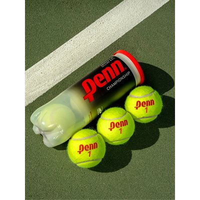 Penn Ensemble de 3 balles de tennis jaunes Extra Duty
