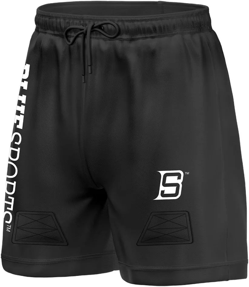 BlueSports - Short filet avec coquille de hockey pour Junior