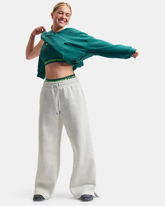 UA Icon en molleton
Pantalon à jambes larges pour femmes