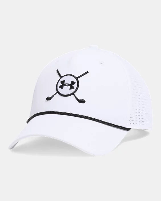 UA Drive à couronne moyenne 
Casquette ajustable pour hommes