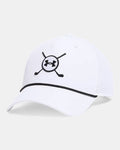UA Drive à couronne moyenne 
Casquette ajustable pour hommes