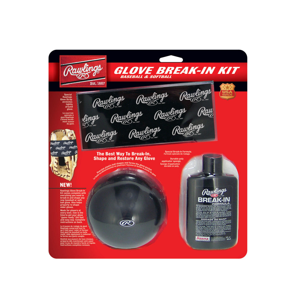 Ensemble "break-in" pour gant de baseball
