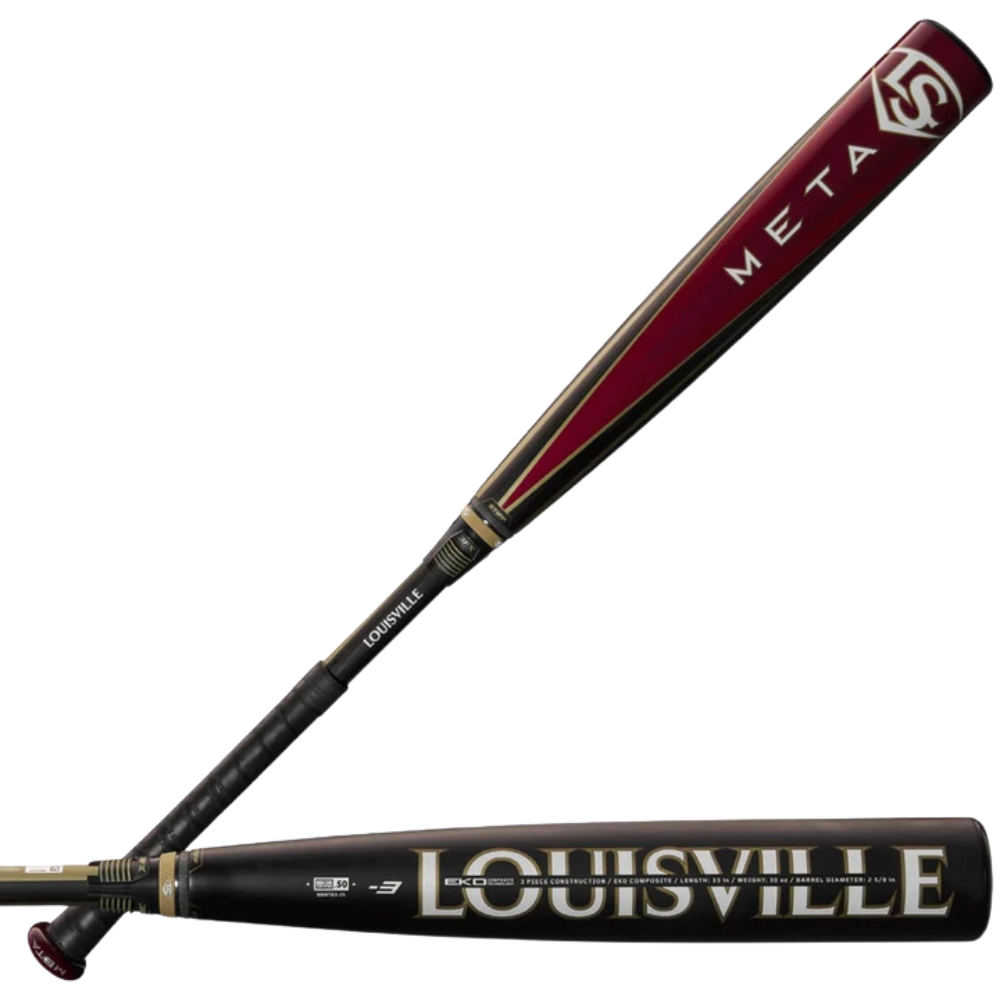 LouisVille Slugger META BBCOR (-3) 2025 - Bâton de baseball 2 pièces