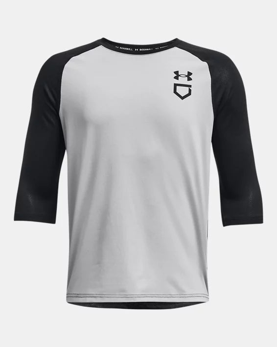 UA Utility Baseball Chandail à Manche 3/4 Enfant