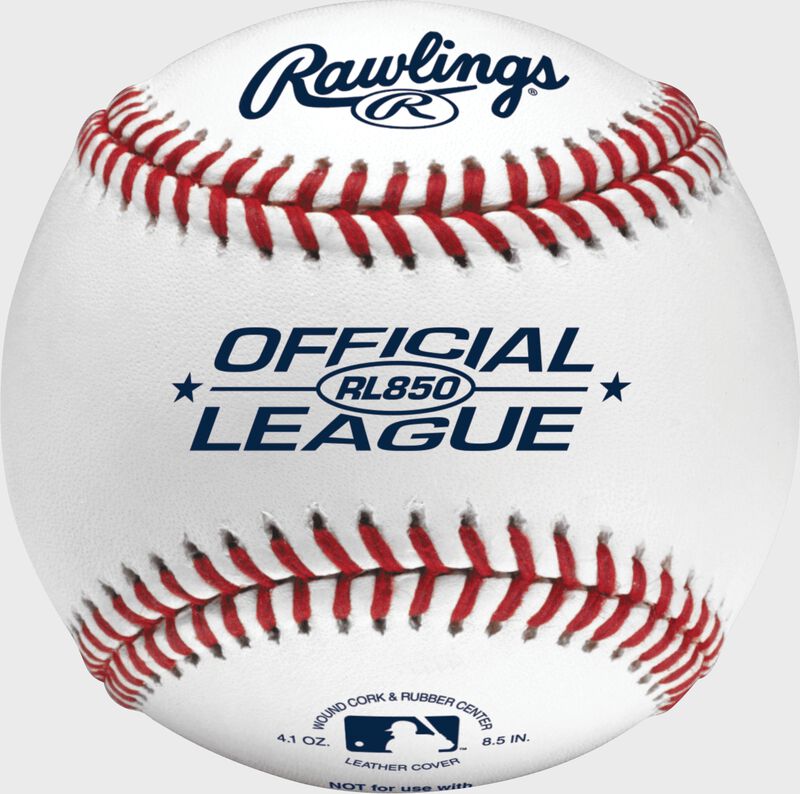 Rawlings RL850 Balle de baseball  8.5" OFFICIAL LEAGUE
