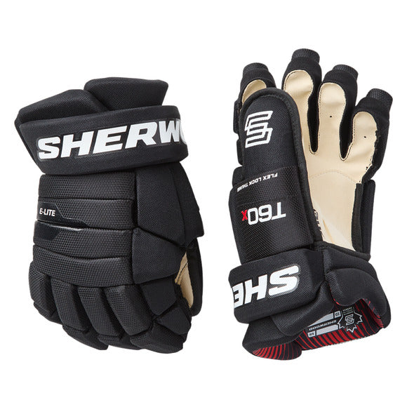 Sherwood T60X - Gants de Hockey pour Junior