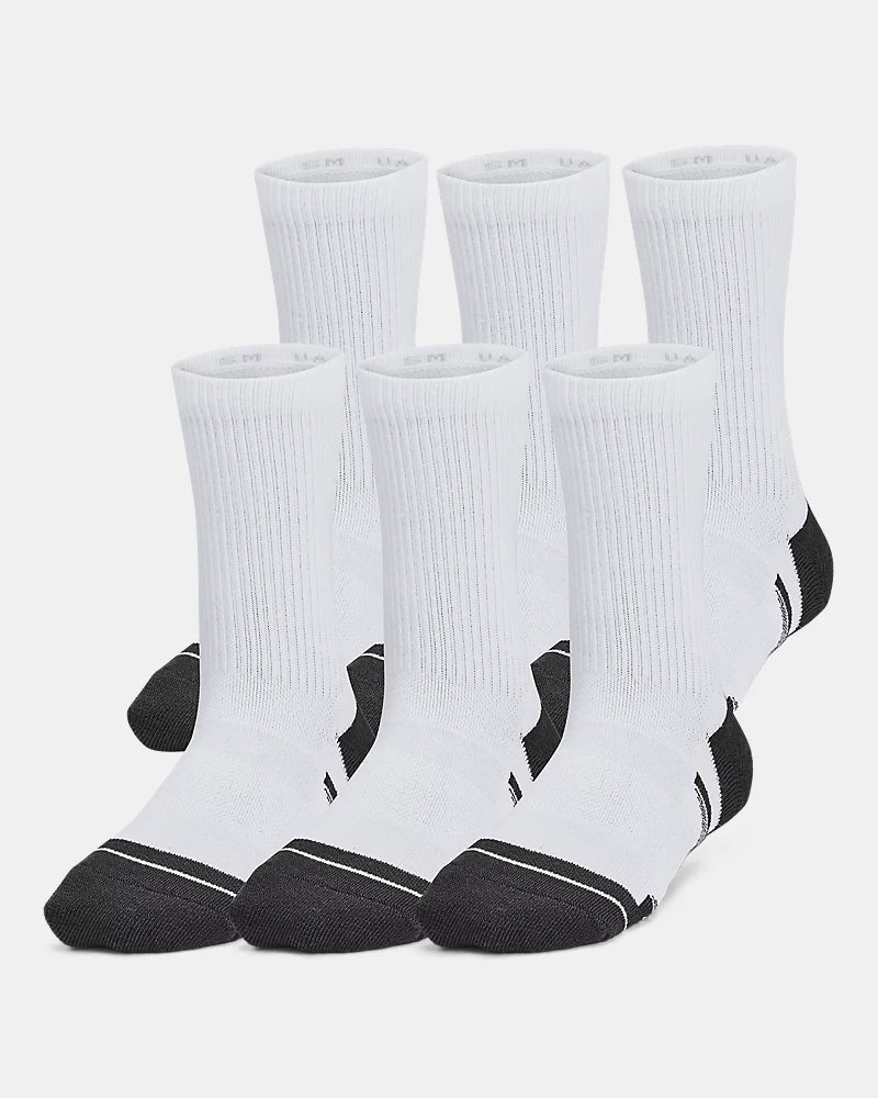 UA Performance Tech
Chaussettes hautes pour enfants, lot de 6 paires