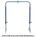 Structure pour ballon poire résidentielle