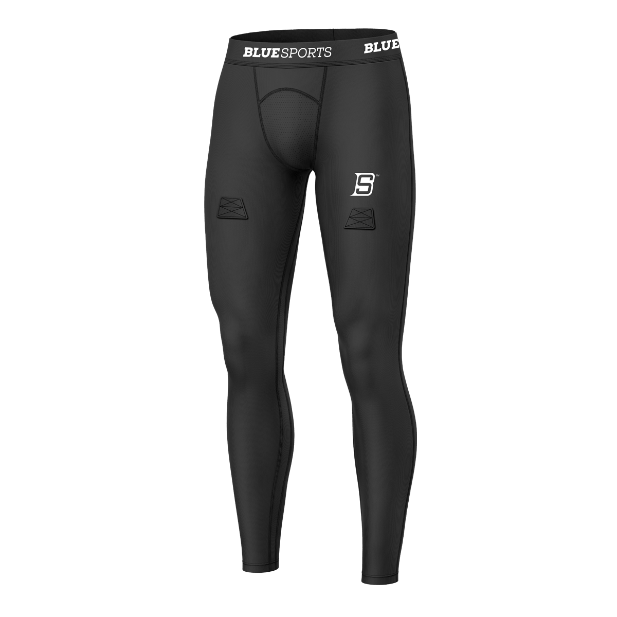 BlueSports - Pantalon ajusté avec coquille de hockey pour Junior