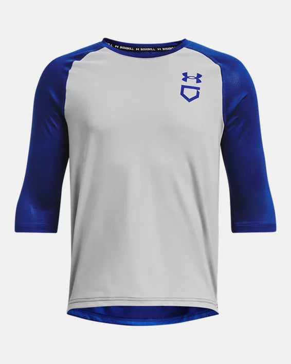 UA Utility Baseball Chandail à Manche 3/4 Enfant