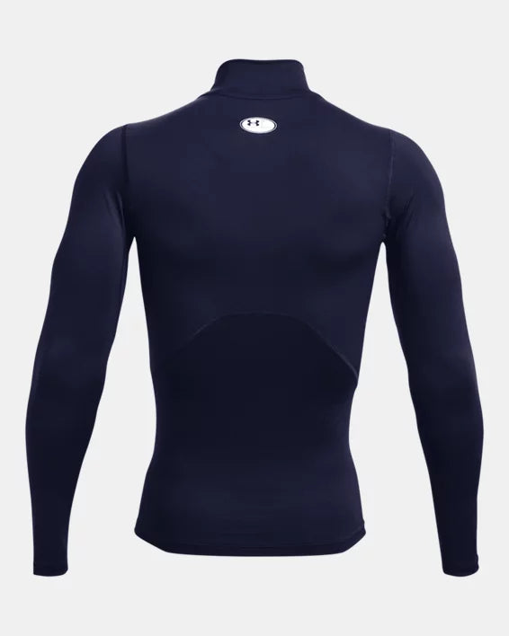 UA HeatGear Chandail de compression avec col montant - Adulte