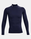 UA HeatGear Chandail de compression avec col montant - Adulte